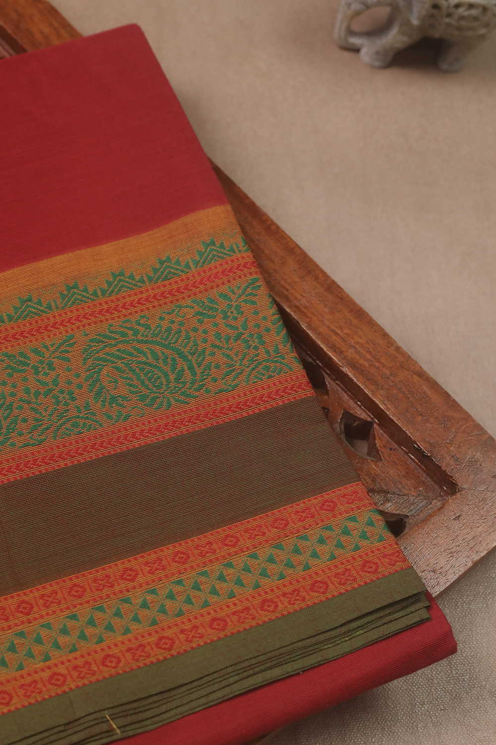 Kanchi Cotton Saree - Matkatus 
