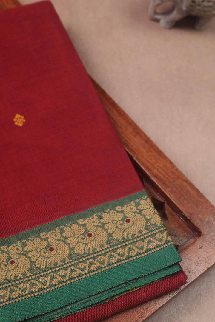 Kanchi Cotton Saree - Matkatus 