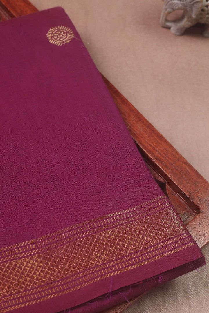 Kanchi Cotton Saree - Matkatus 