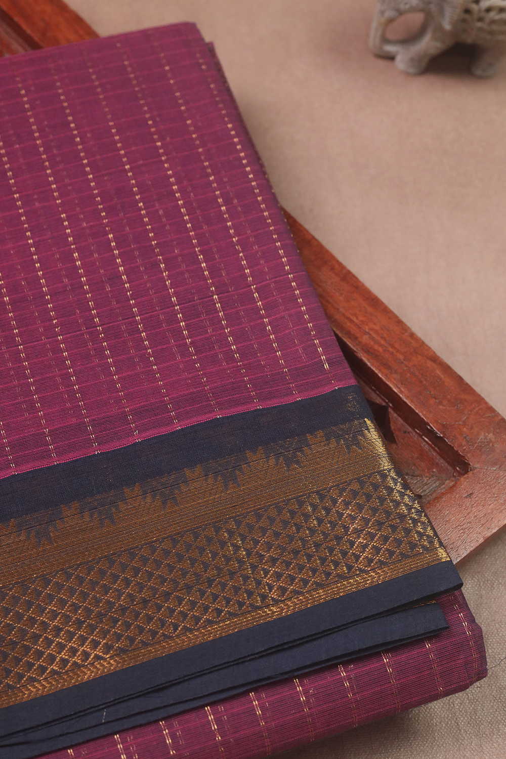 Kanchi Cotton Saree - Matkatus 