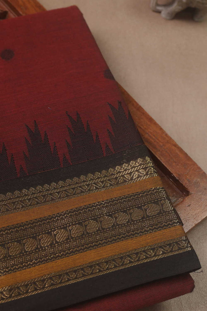 Kanchi Cotton Saree - Matkatus 