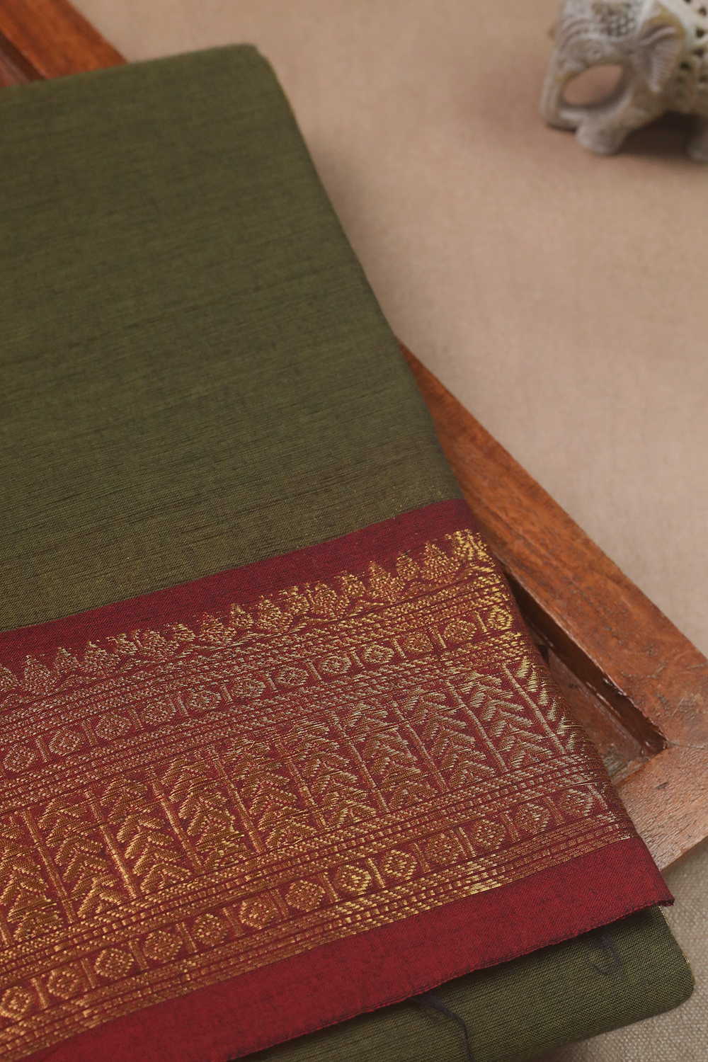 Kanchi Cotton Saree - Matkatus 