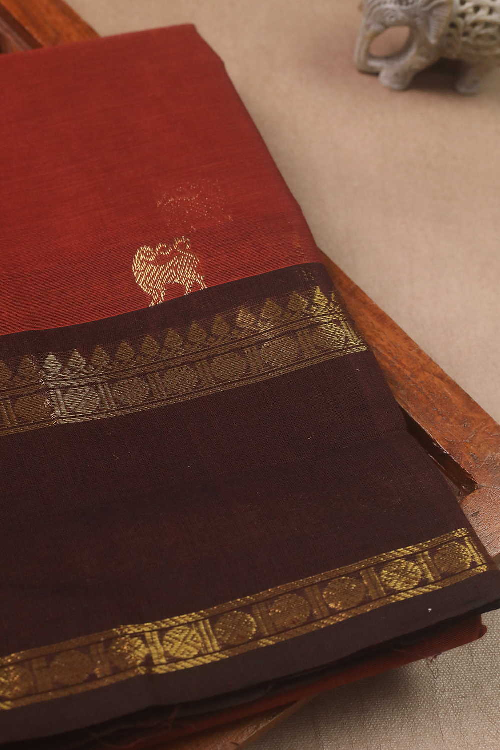 Kanchi Cotton Saree - Matkatus 