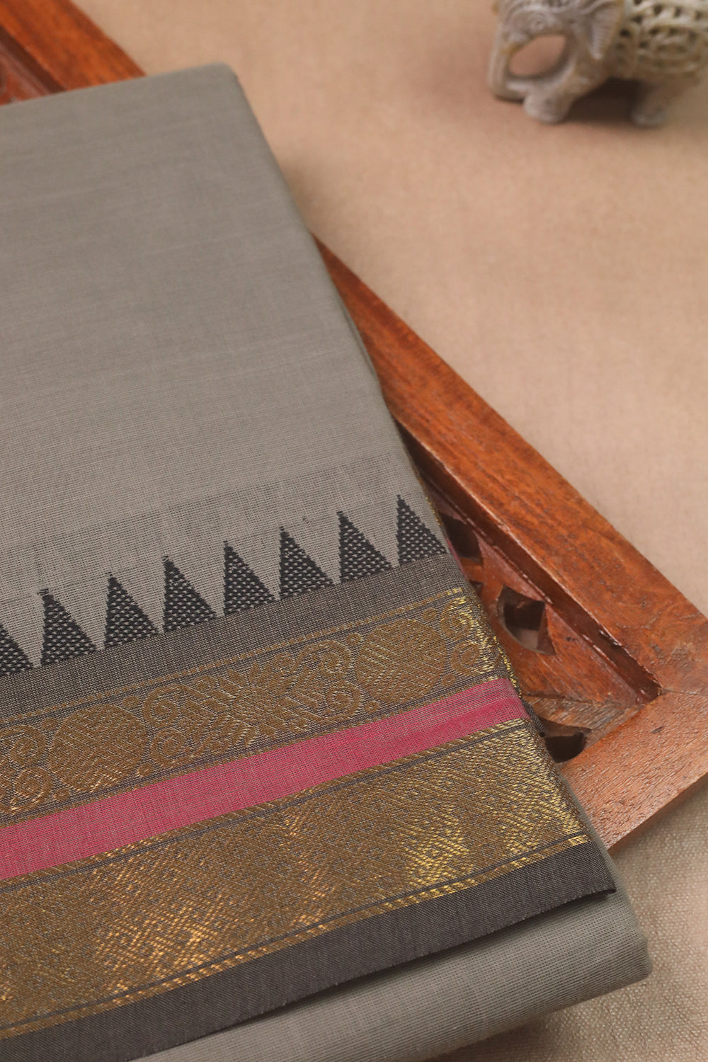 Kanchi Cotton Saree - Matkatus 