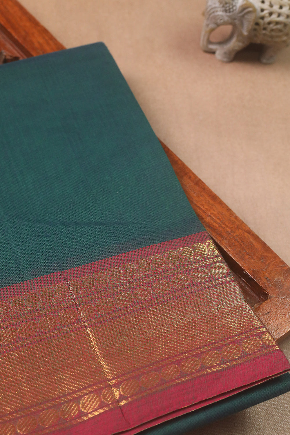 Kanchi Cotton Saree - Matkatus 