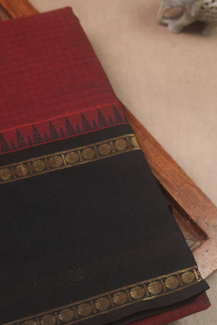 Kanchi Cotton Saree - Matkatus 