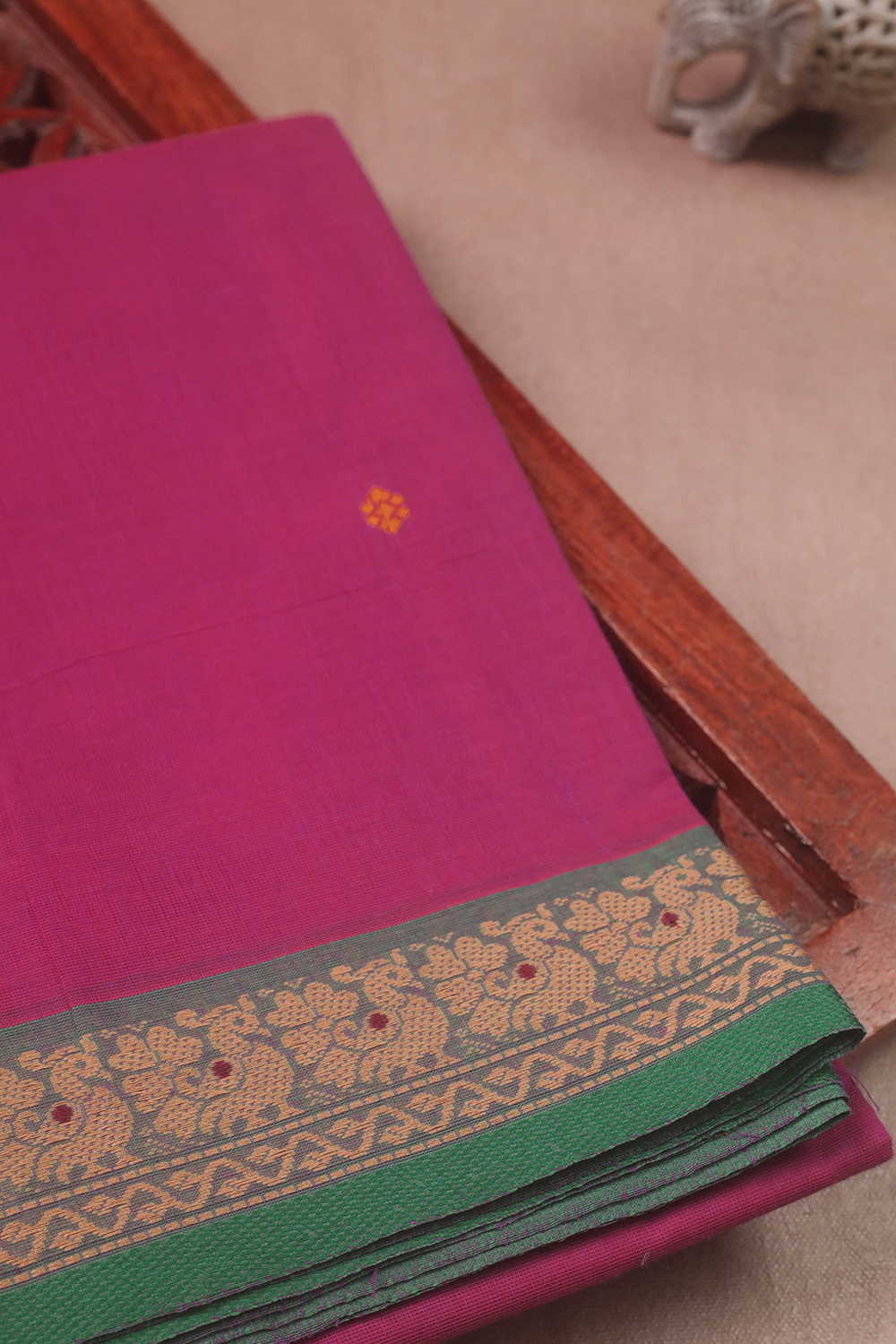 Kanchi Cotton Saree - Matkatus 
