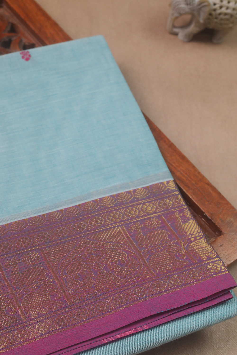 Kanchi Cotton Saree - Matkatus 