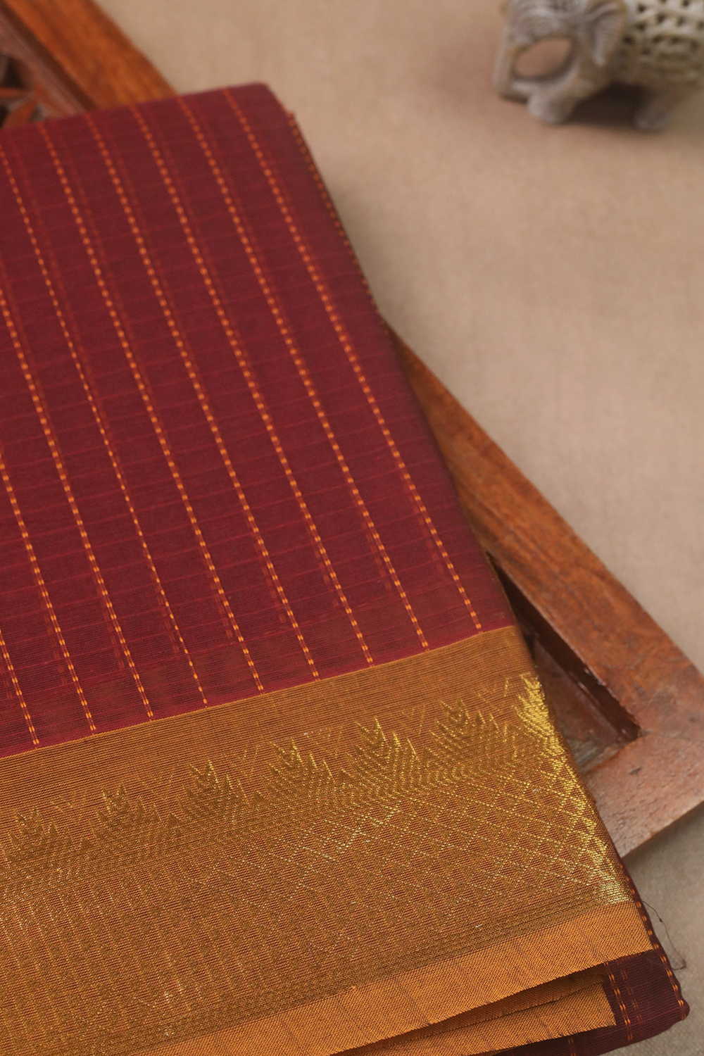 Kanchi Cotton Saree - Matkatus 