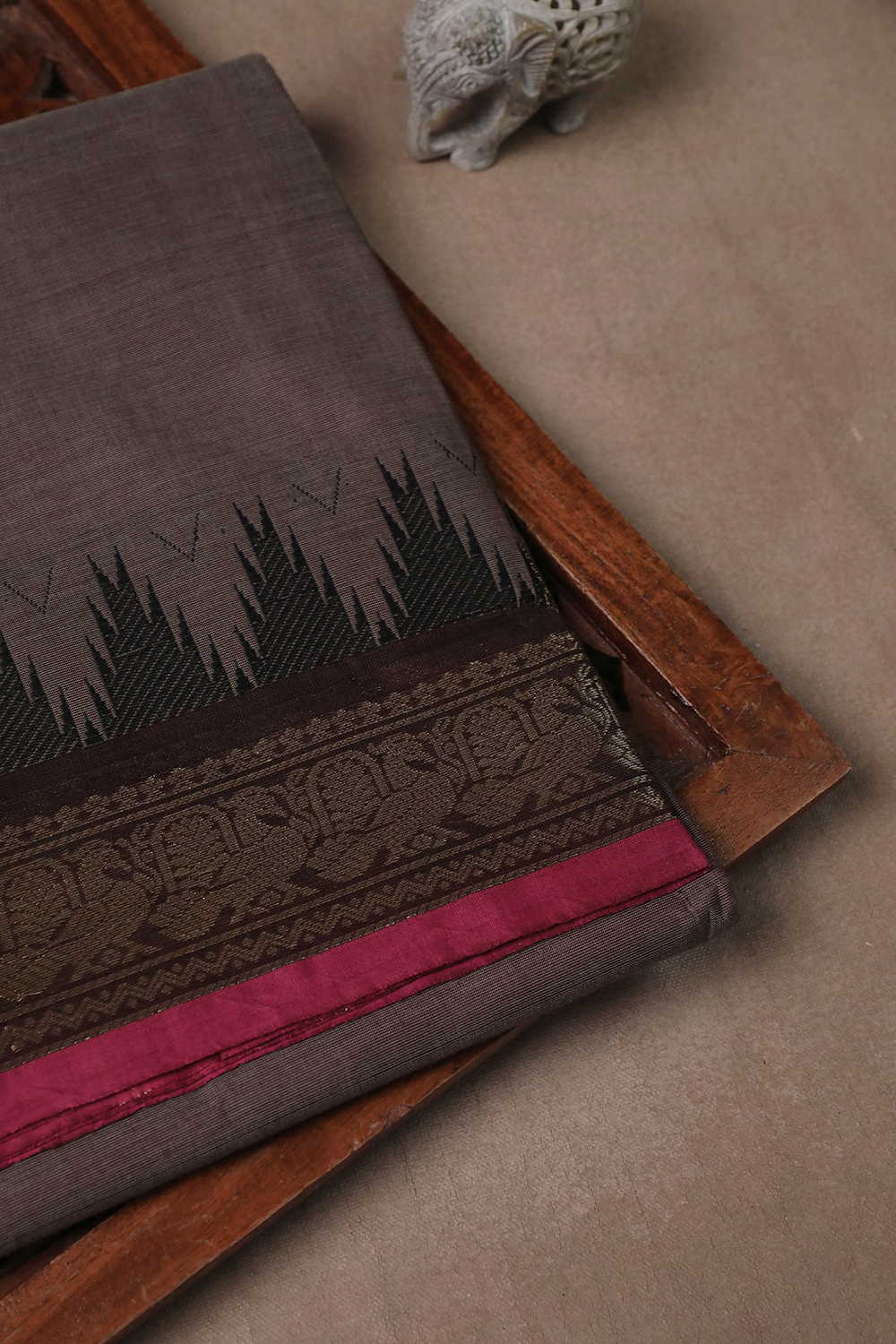 Kanchi Cotton Saree - Matkatus