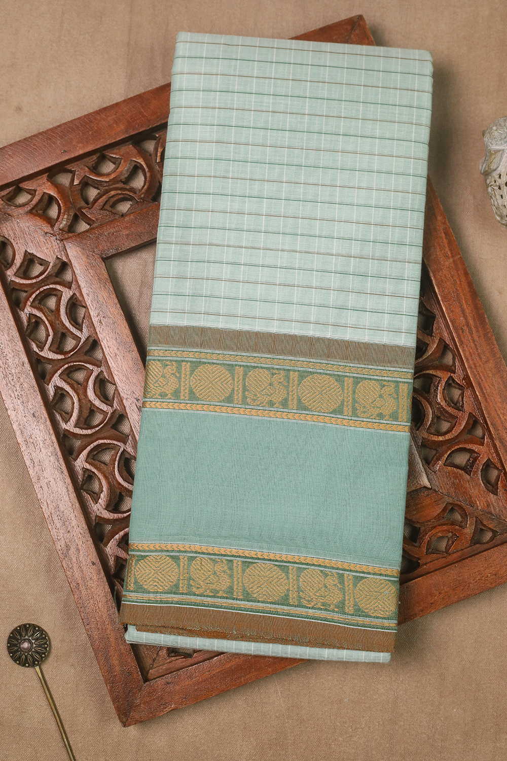 Kanchi Cotton Saree - Matkatus 