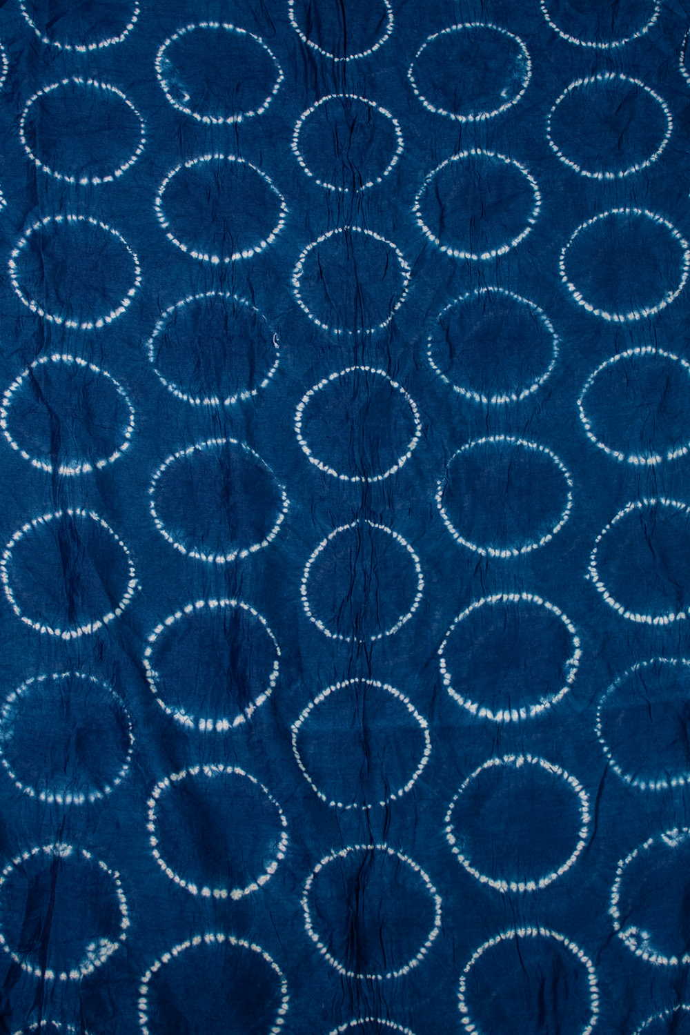 Shades of Blue Shibori Silk Cotton kurta