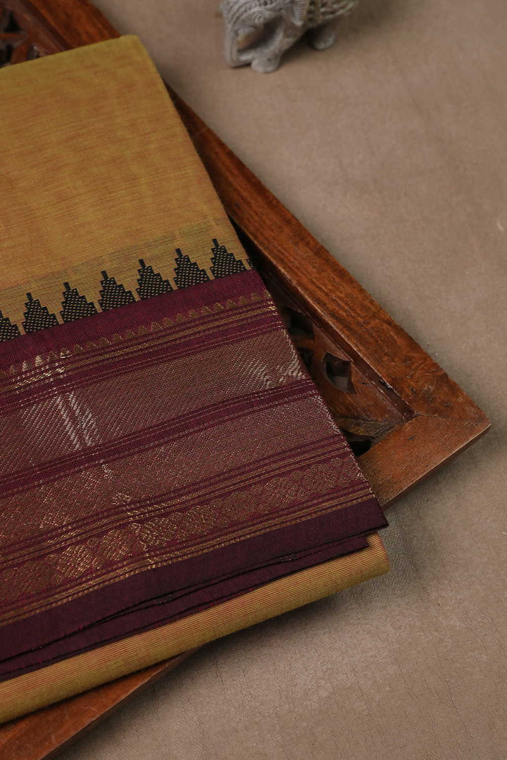 Kanchi Cotton Saree - Matkatus