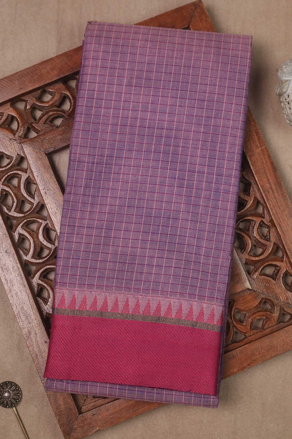 Kanchi Cotton Saree - Matkatus 