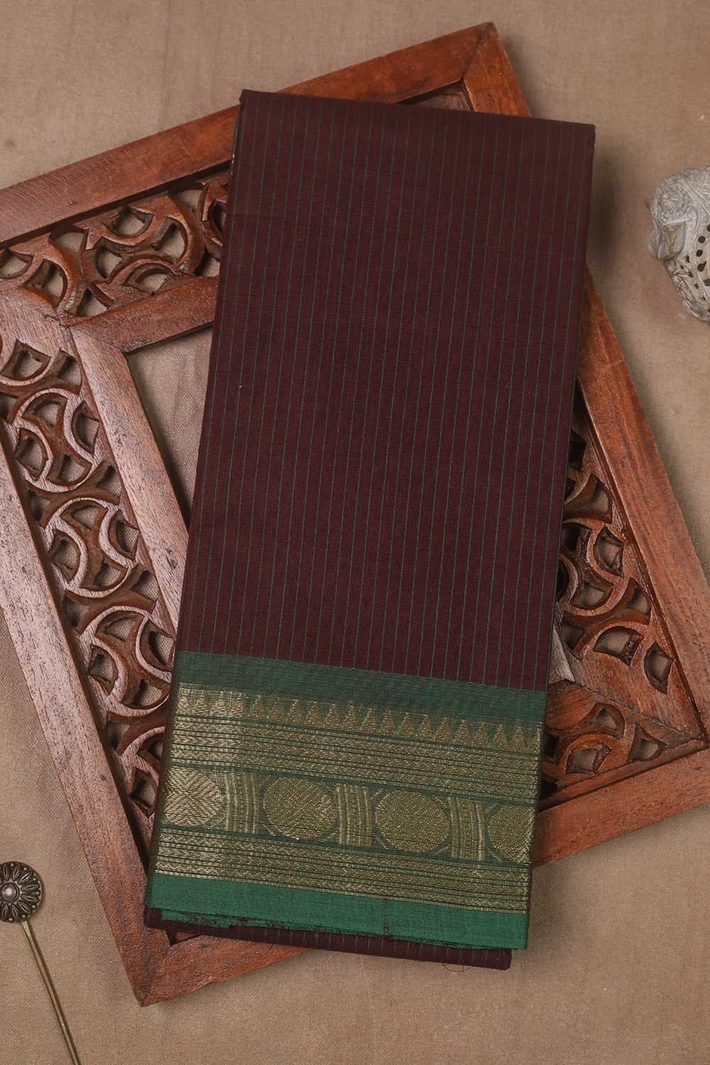 Kanchi Cotton Saree - Matkatus 