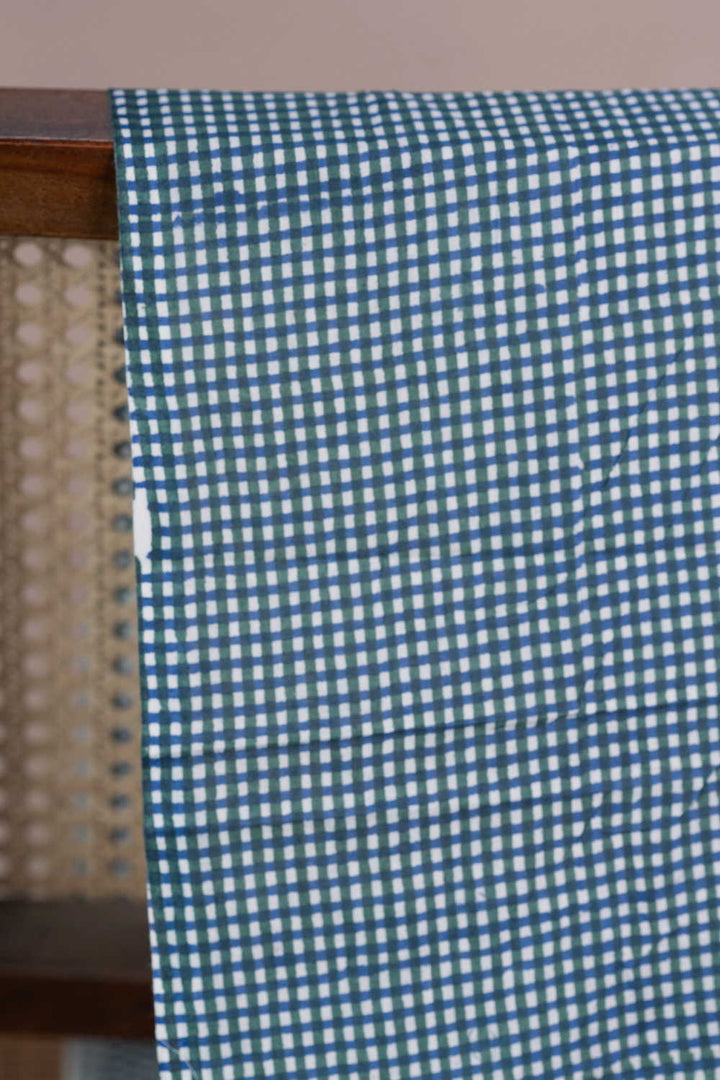 Block Printed Cotton Fabric - Matkatus