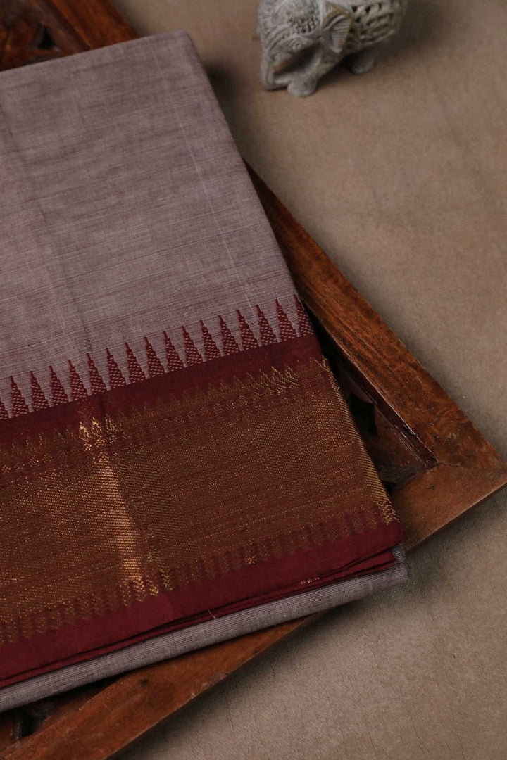Kanchi Cotton Saree - Matkatus