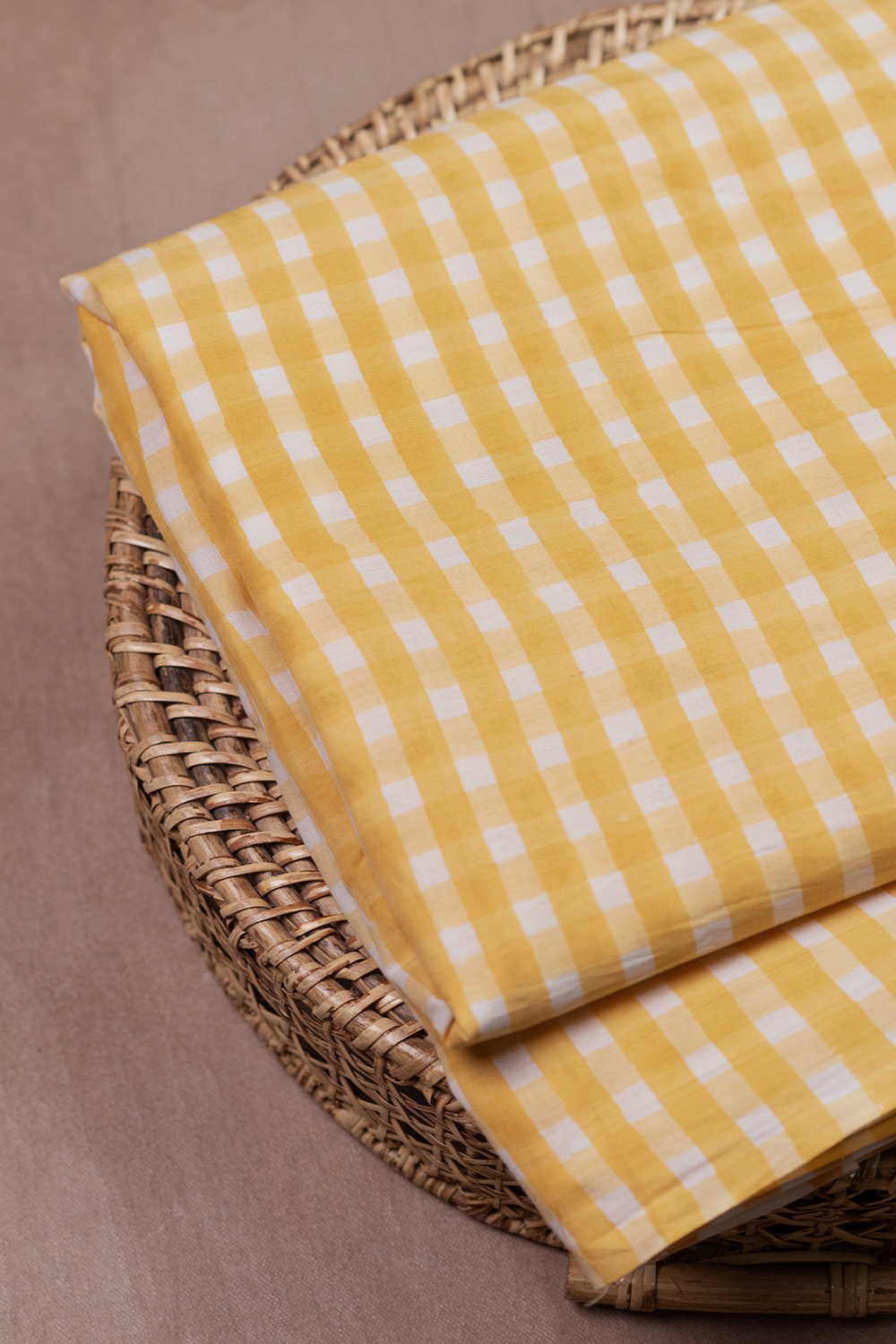 Block Printed Cotton Fabric - Matkatus