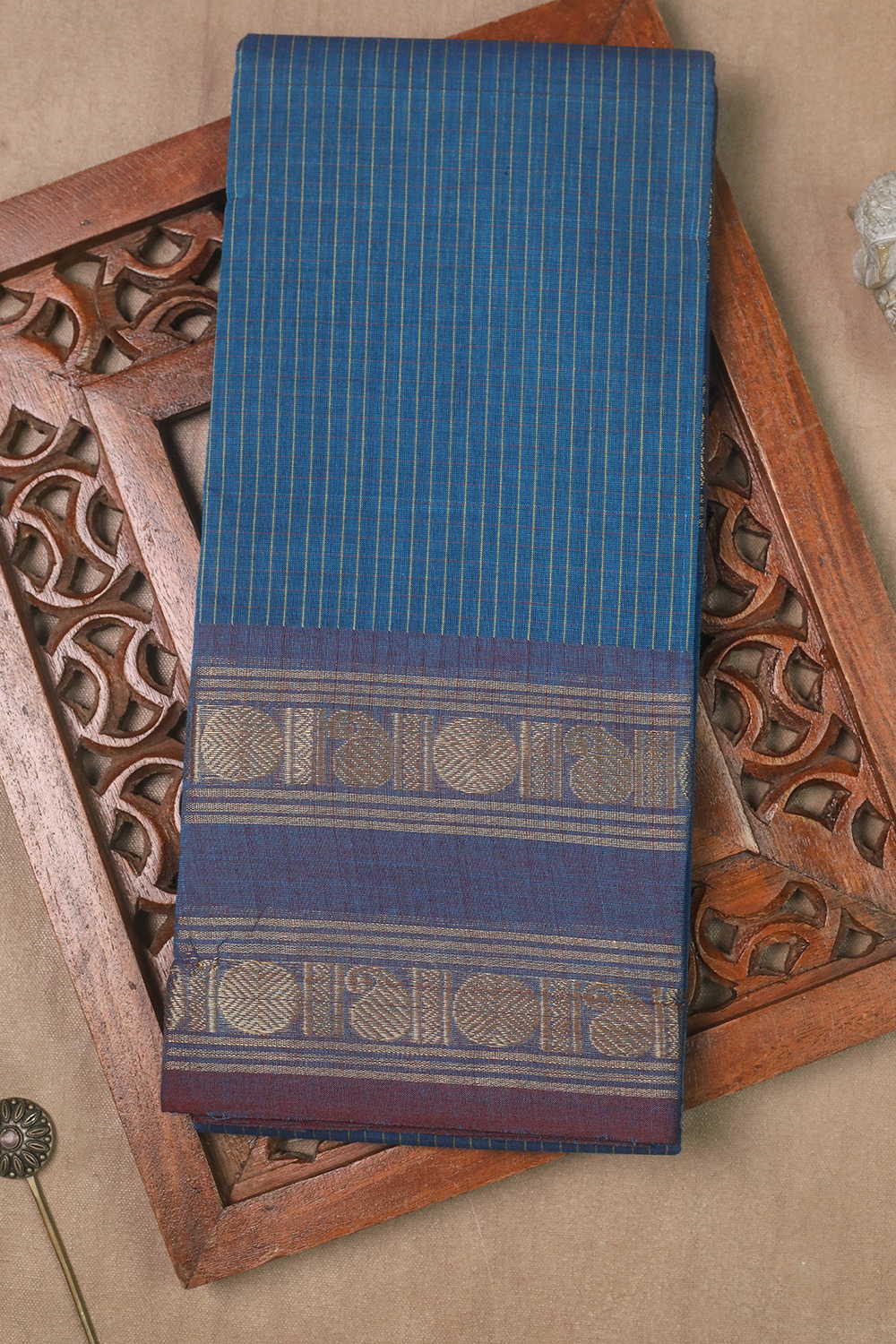 Kanchi Cotton Saree - Matkatus 