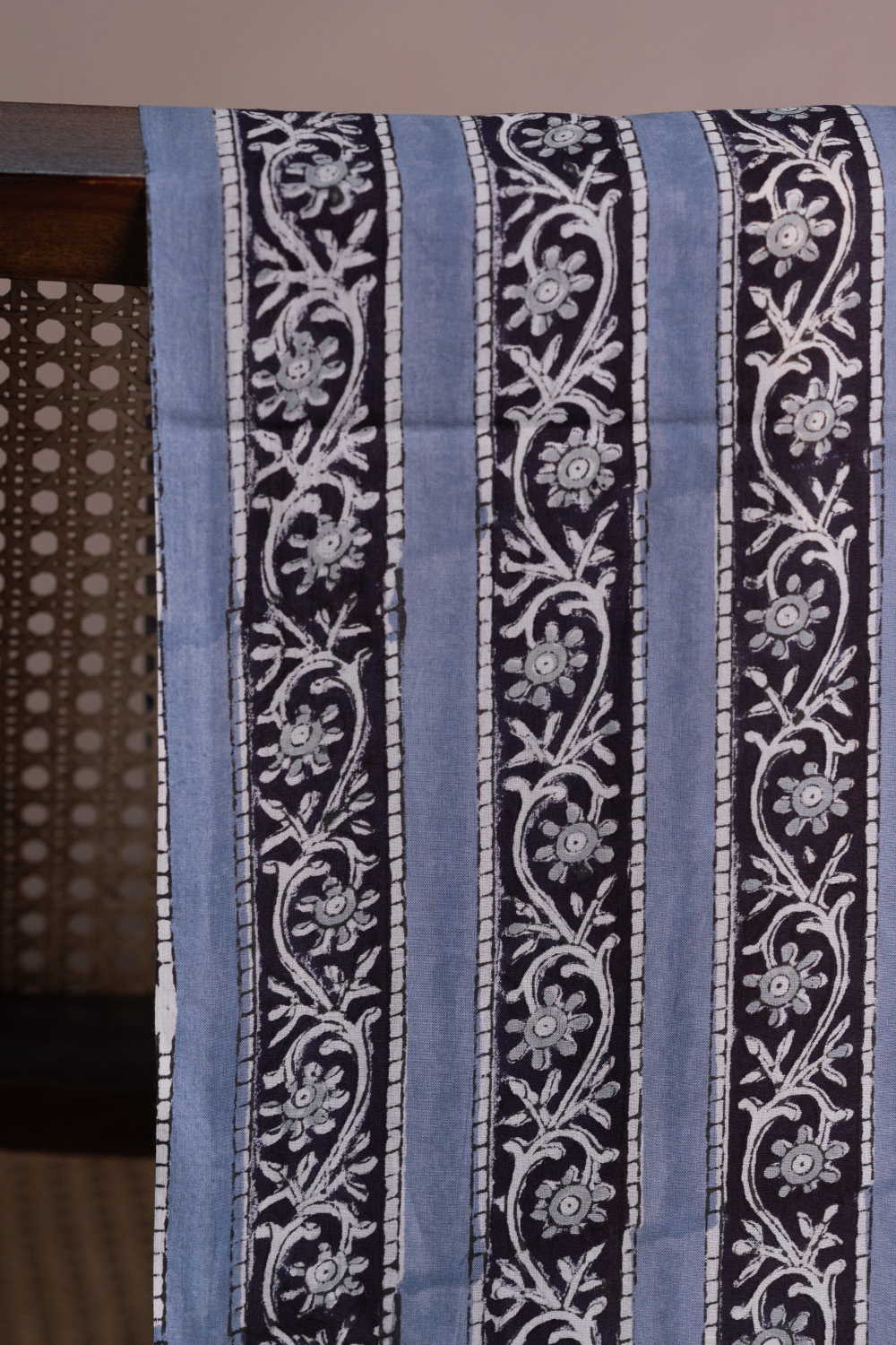 Block Printed Cotton Fabric - Matkatus