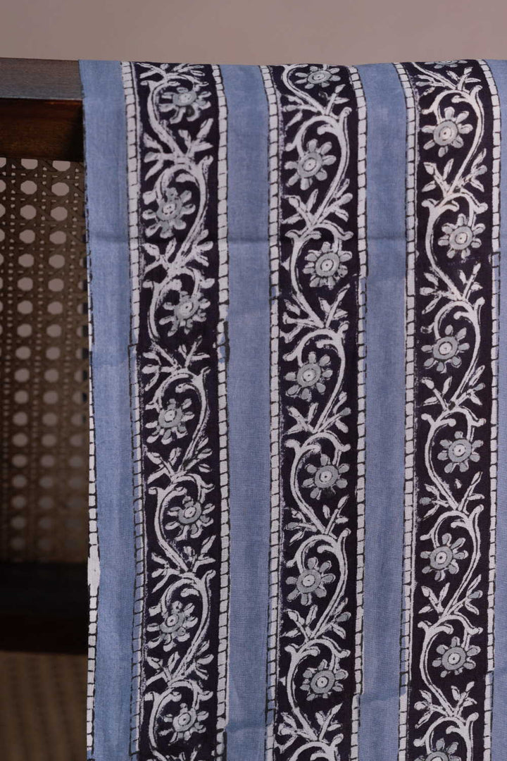 Block Printed Cotton Fabric - Matkatus