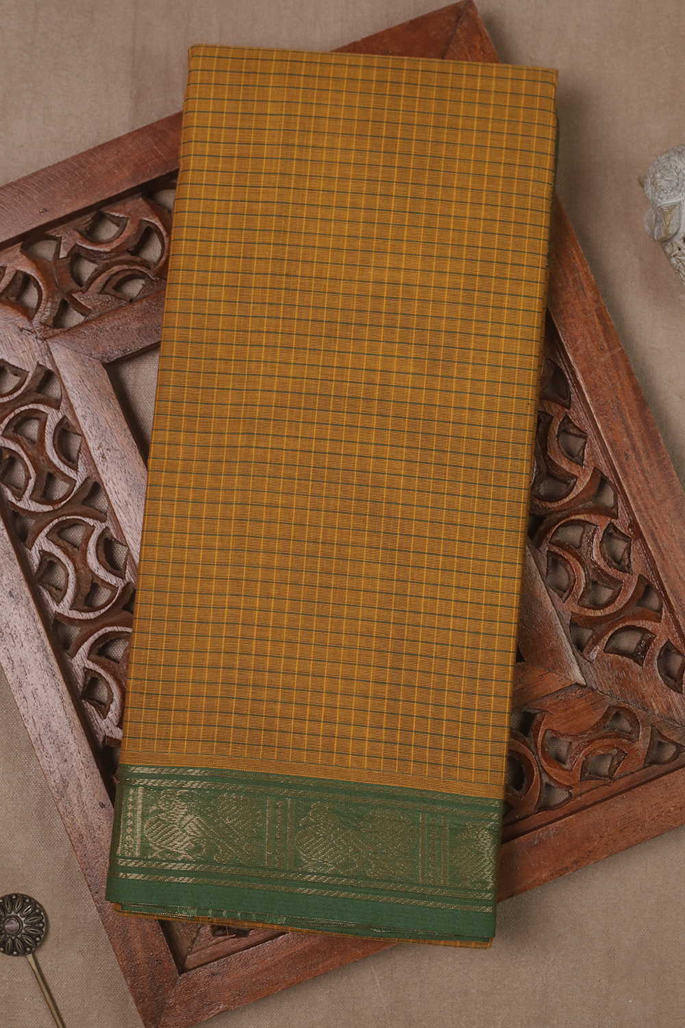 Kanchi Cotton Saree - Matkatus 