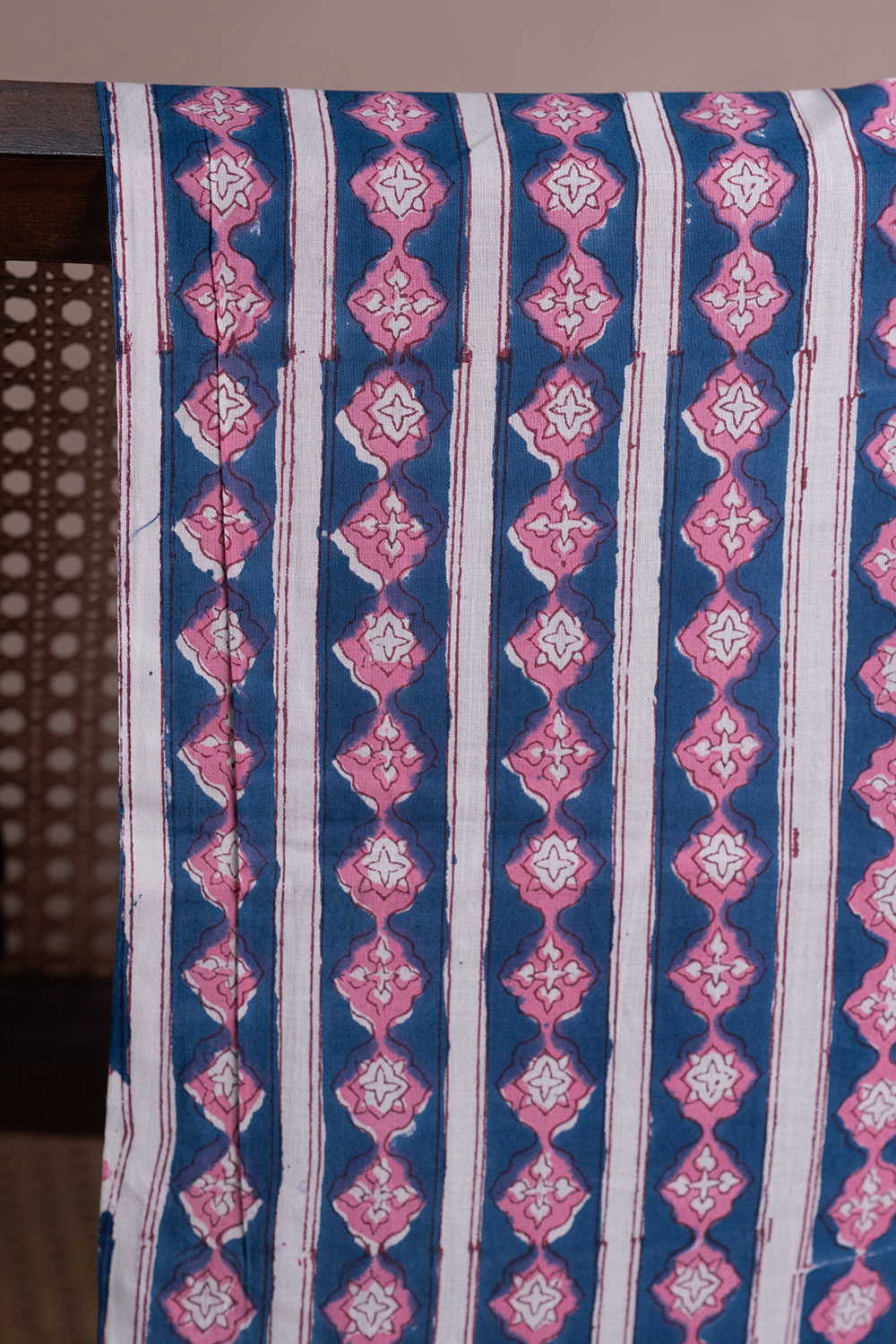 Block Printed Cotton Fabric - Matkatus
