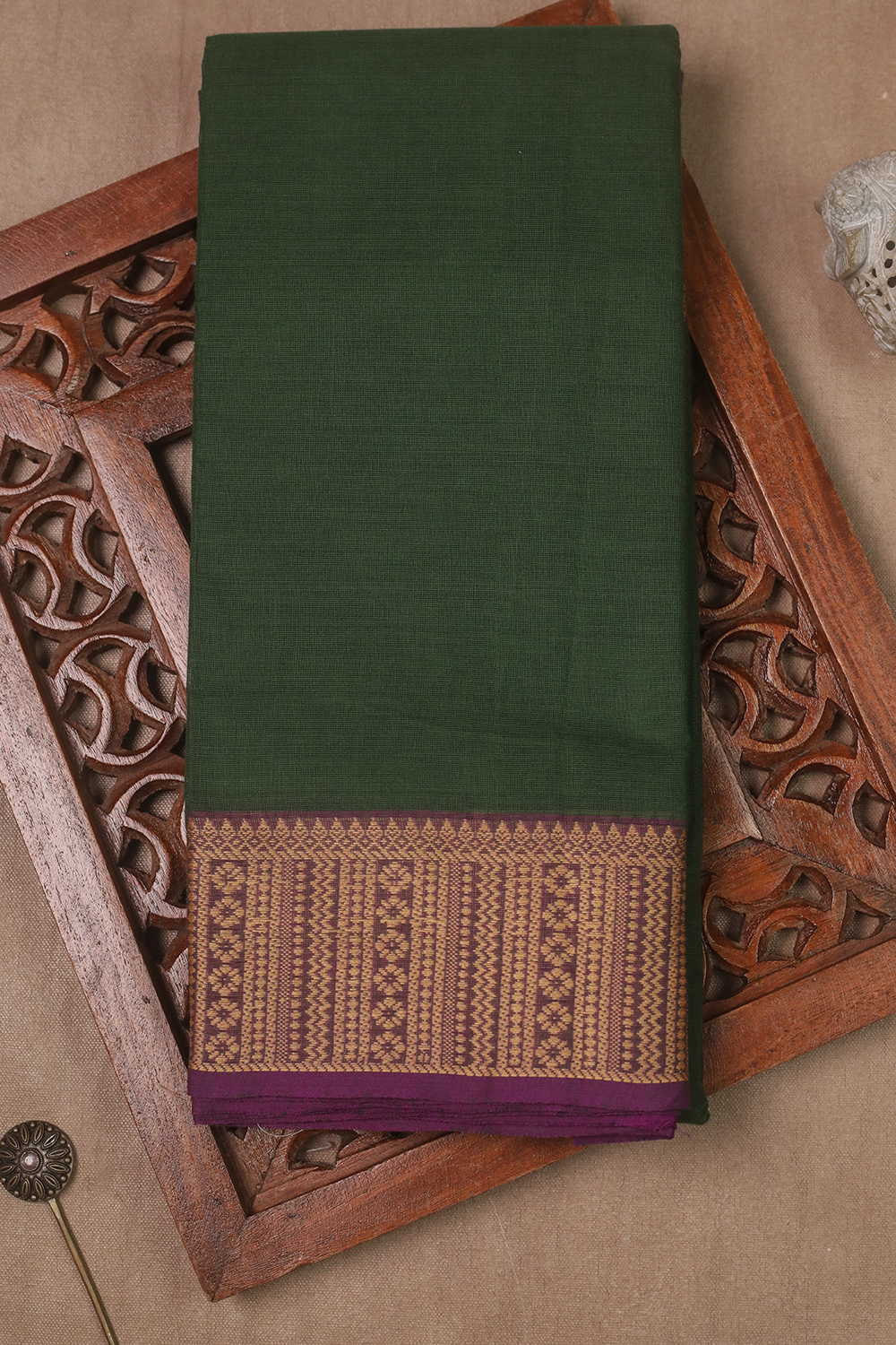 Kanchi Cotton Saree - Matkatus 