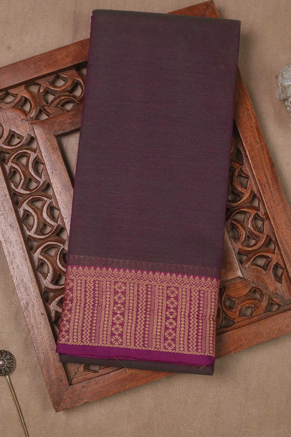 Kanchi Cotton Saree - Matkatus 