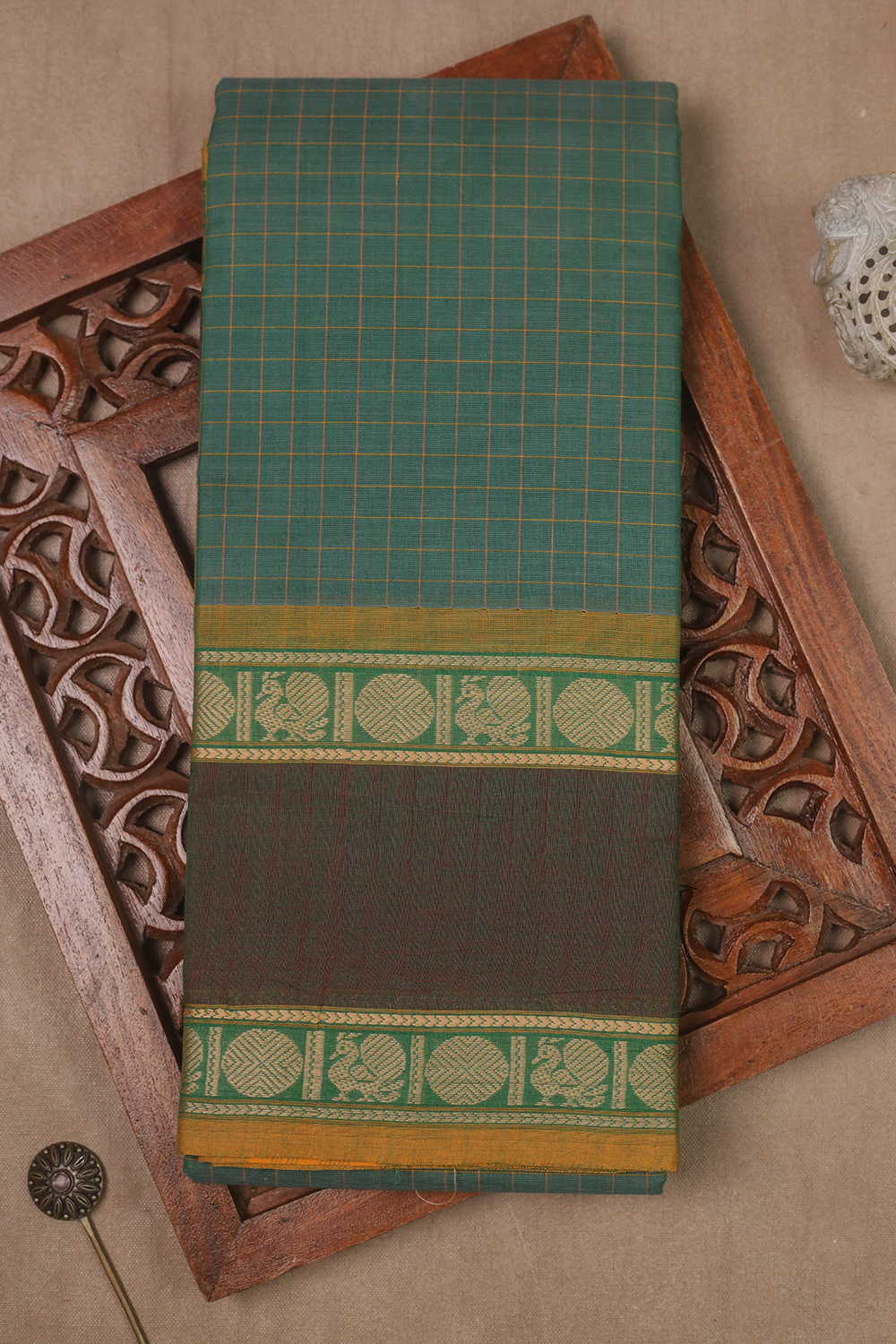 Kanchi Cotton Saree - Matkatus 