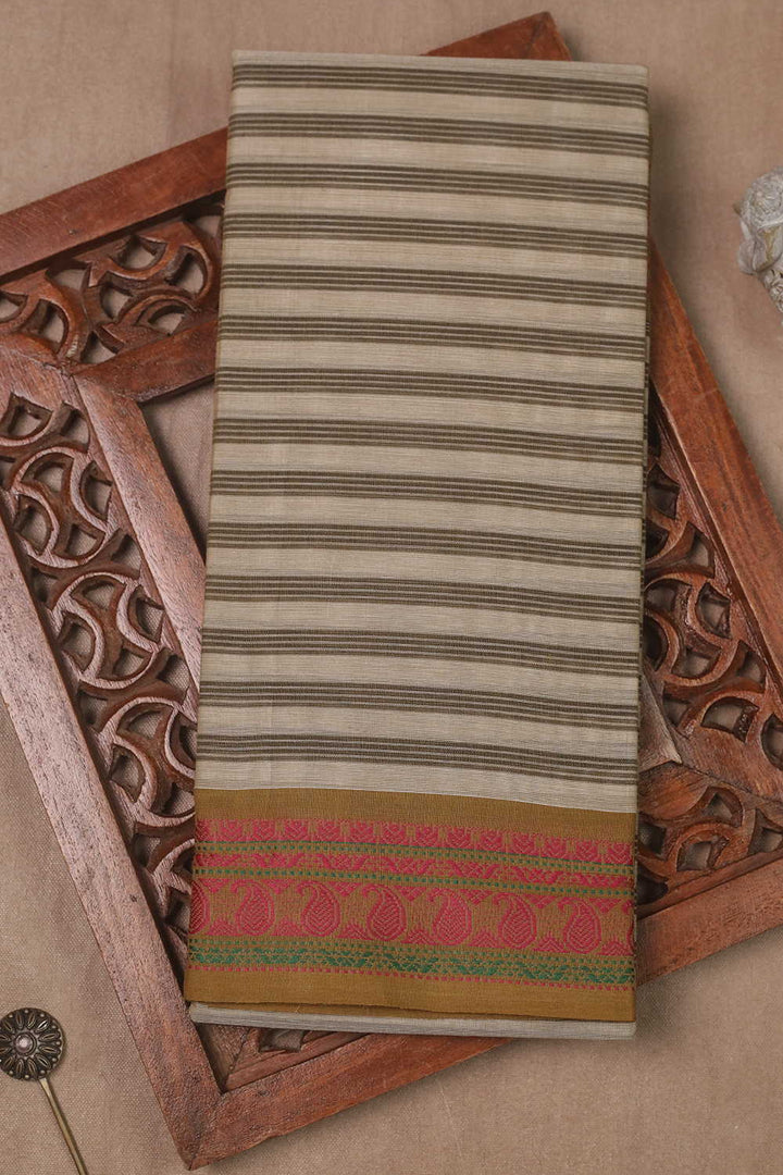 Kanchi Cotton Saree - Matkatus 