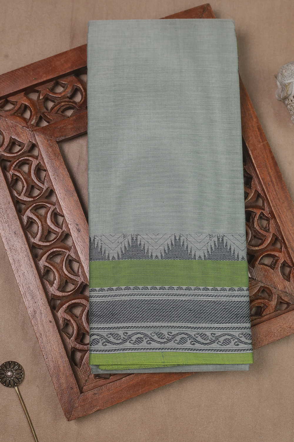Kanchi Cotton Saree - Matkatus 