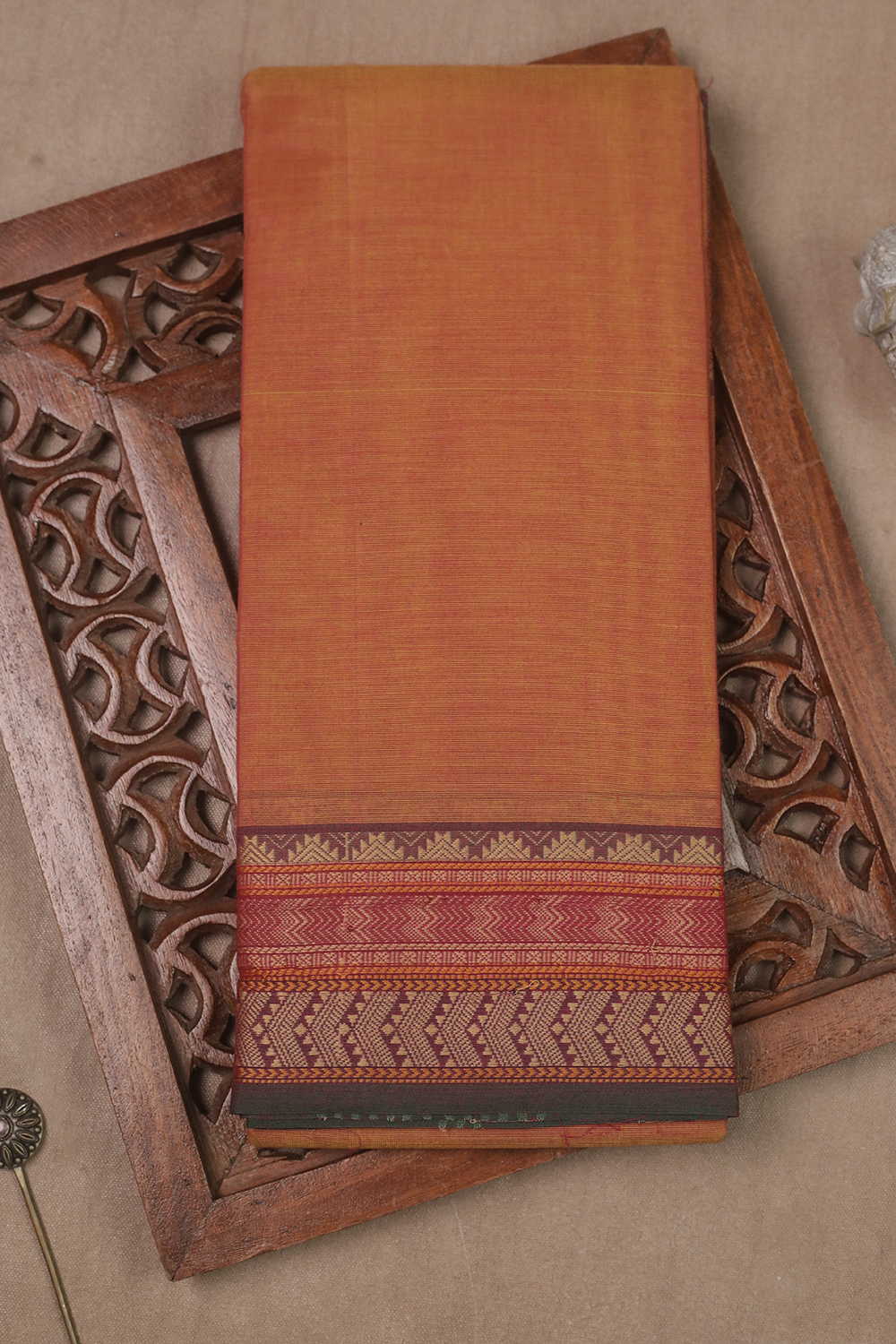 Kanchi Cotton Saree - Matkatus 