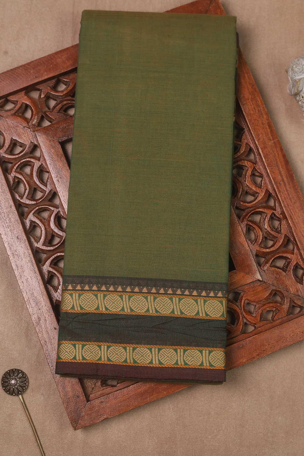 Kanchi Cotton Saree - Matkatus 