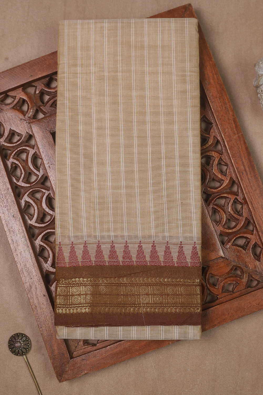 Kanchi Cotton Saree - Matkatus 