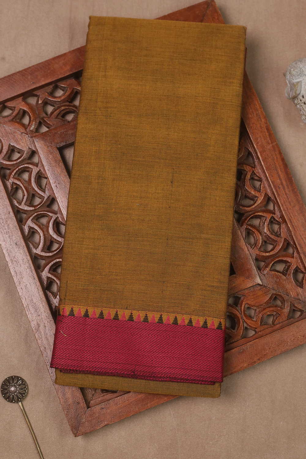 Kanchi Cotton Saree - Matkatus 
