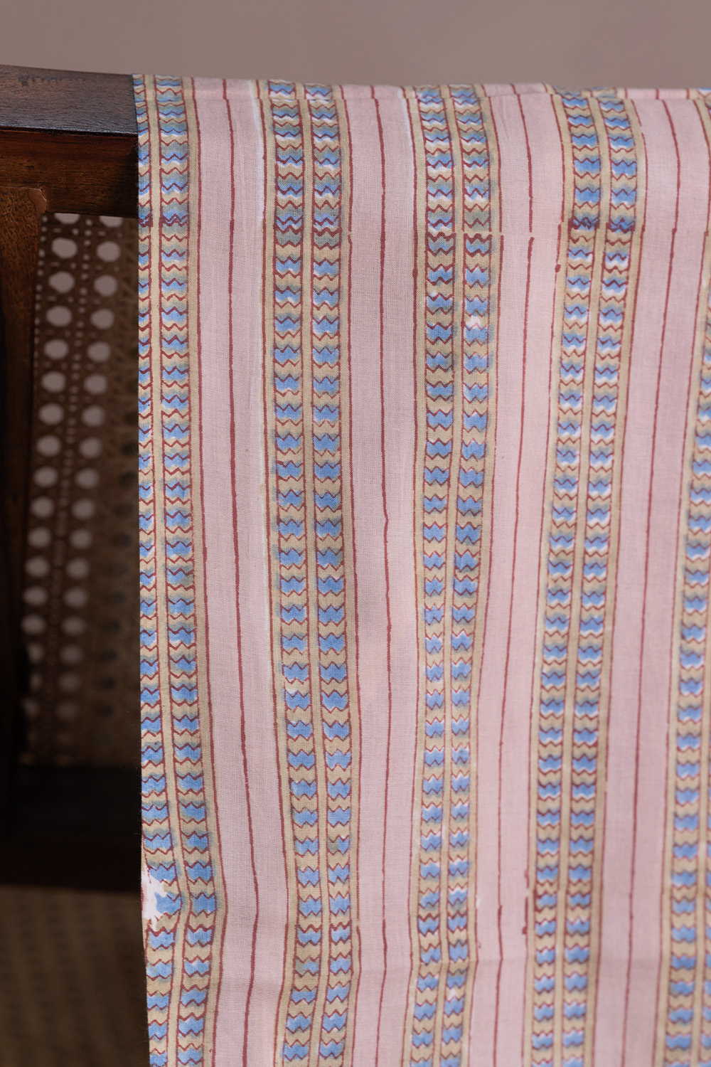 Block Printed Cotton Fabric - Matkatus