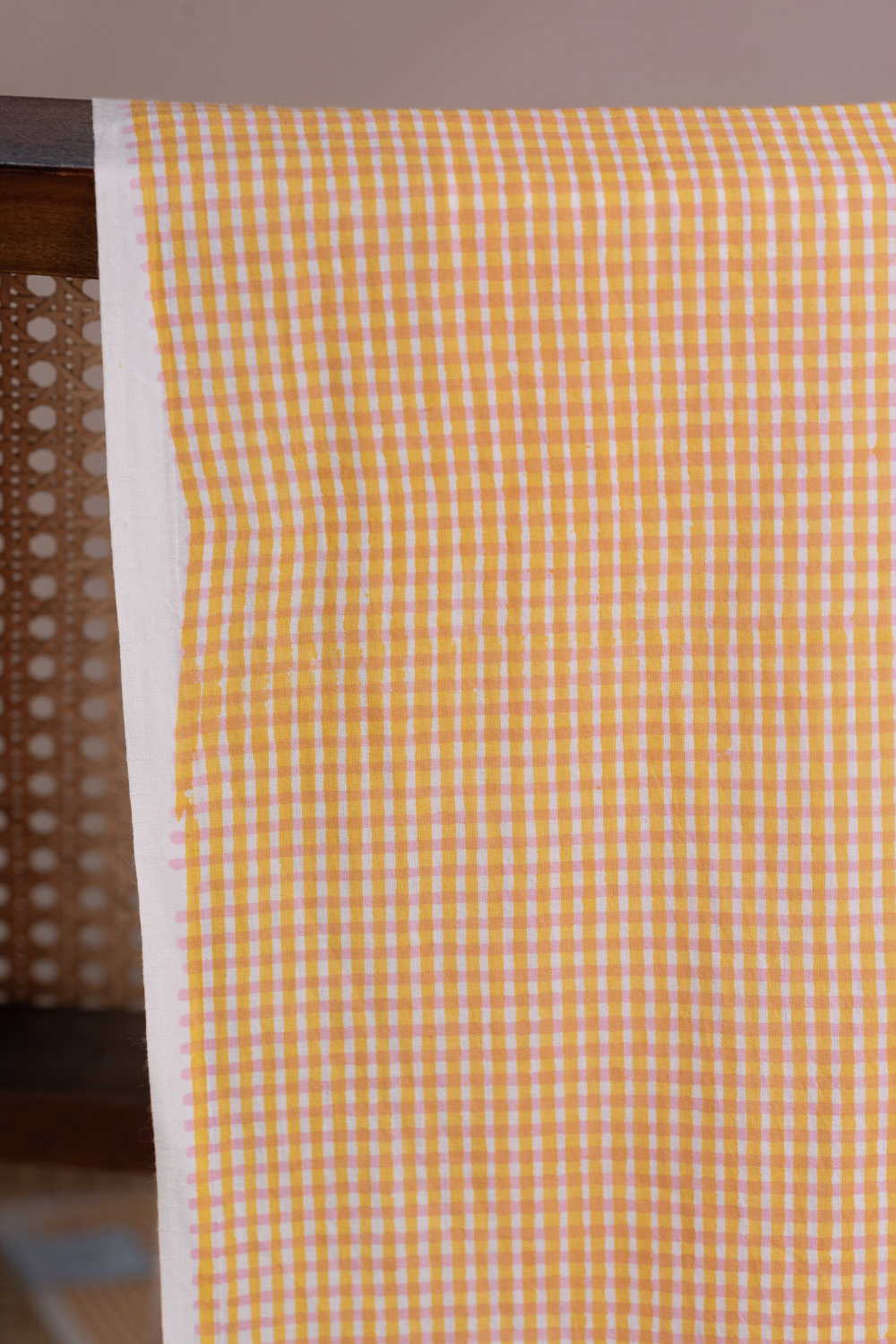 Block Printed Cotton Fabric - Matkatus