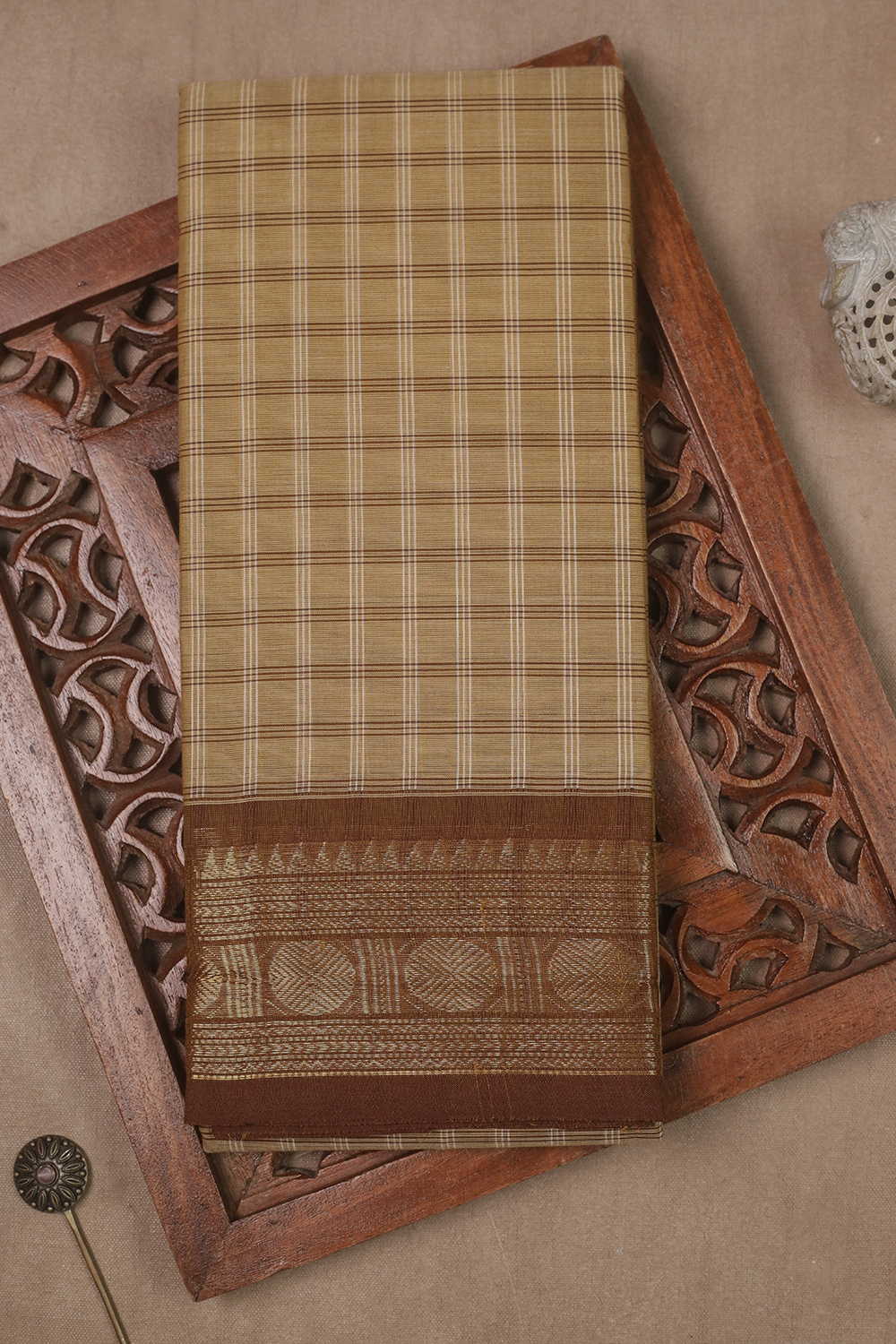 Kanchi Cotton Saree - Matkatus 