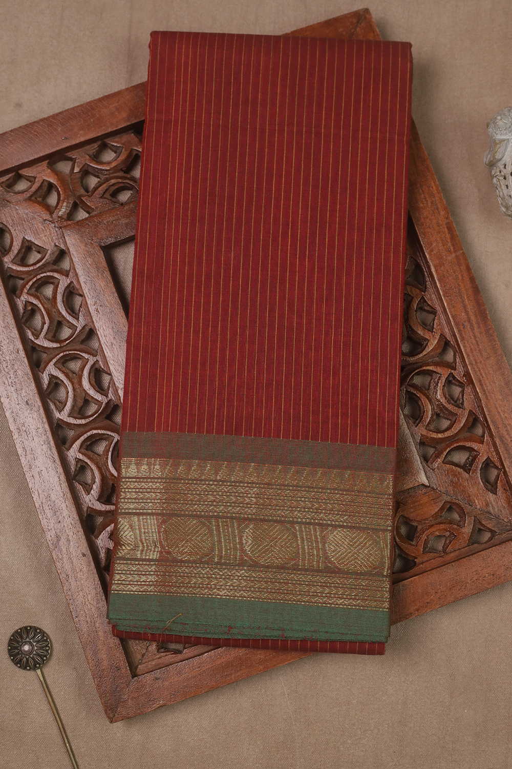 Kanchi Cotton Saree - Matkatus 