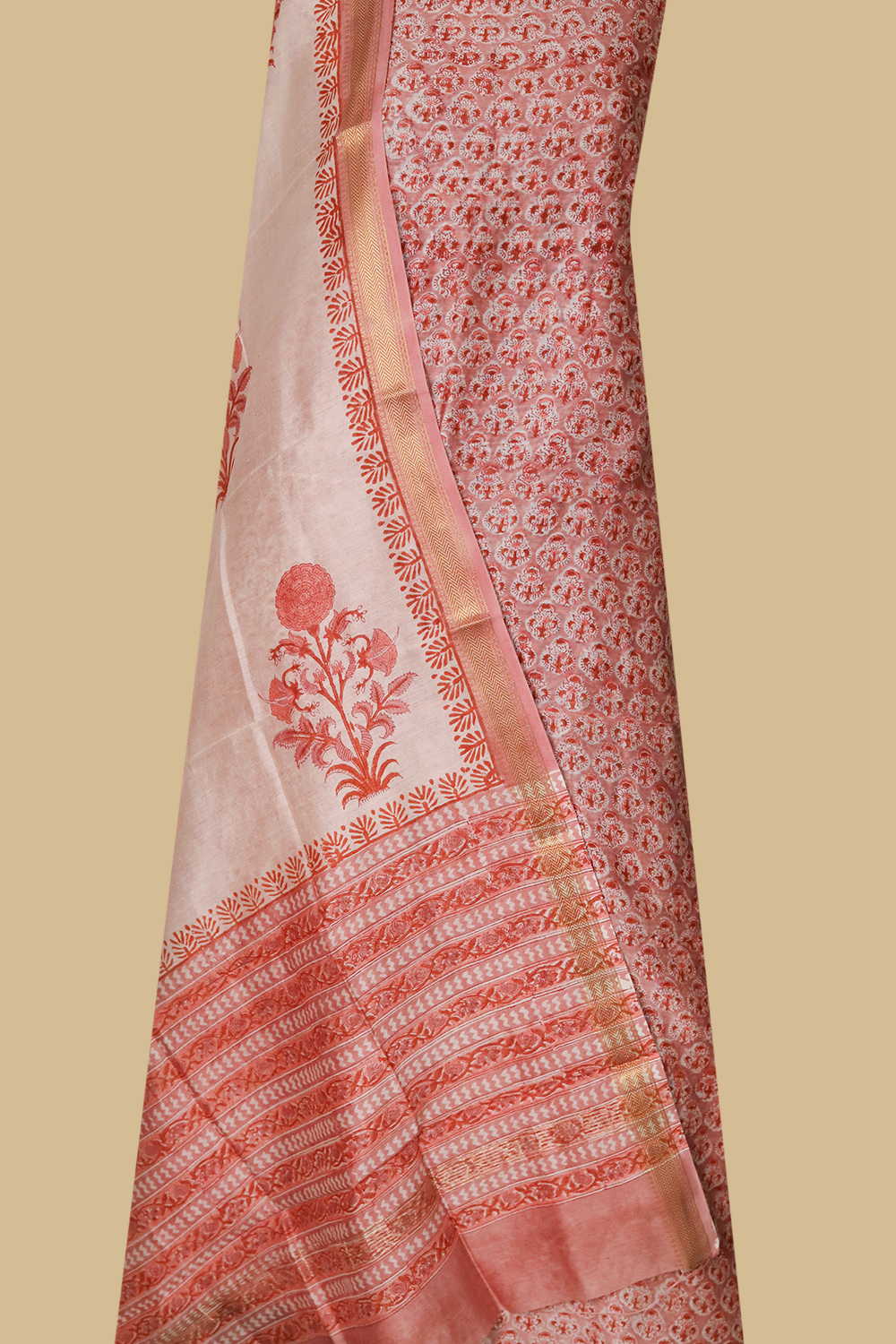 Maheshwari Silk Cotton Suits - Matkatus