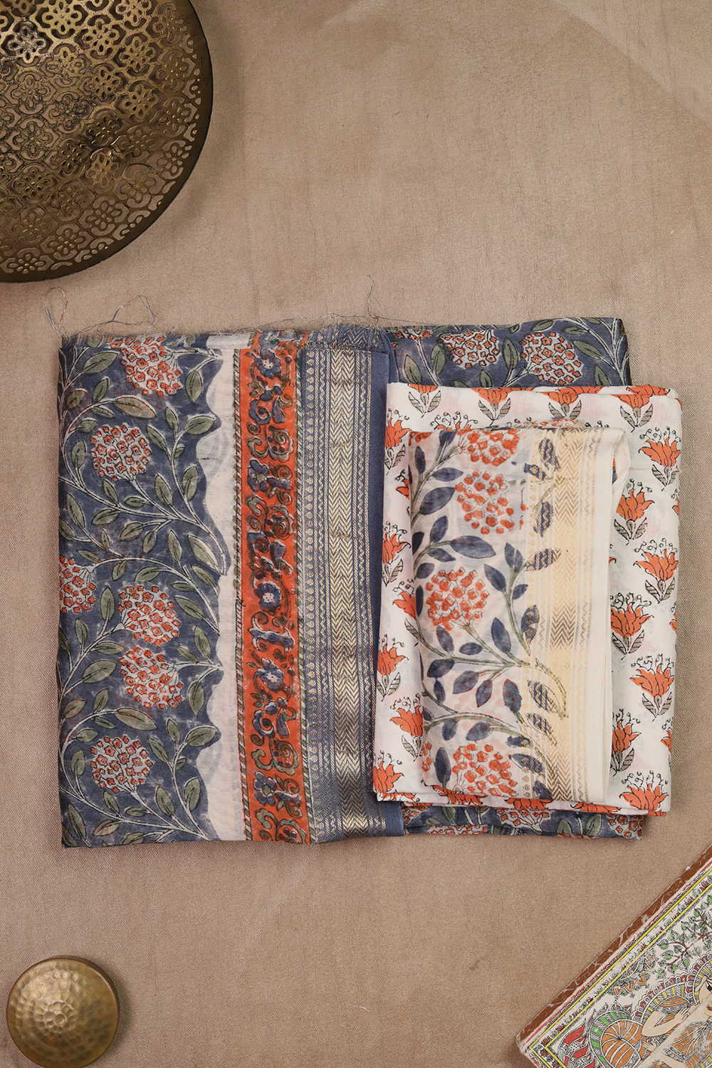 Maheshwari Silk Cotton Suits - Matkatus