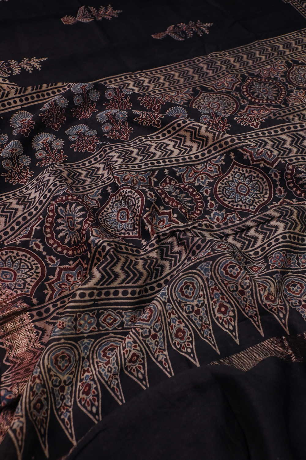 Block Printed Saree - Matkatus 