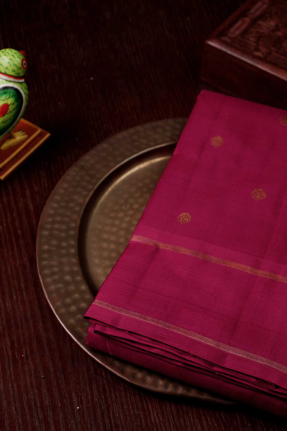 Kanjivaram Silk Saree - Matkatus 