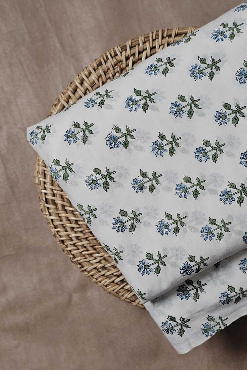 Block Printed Fabric-Matkatus 