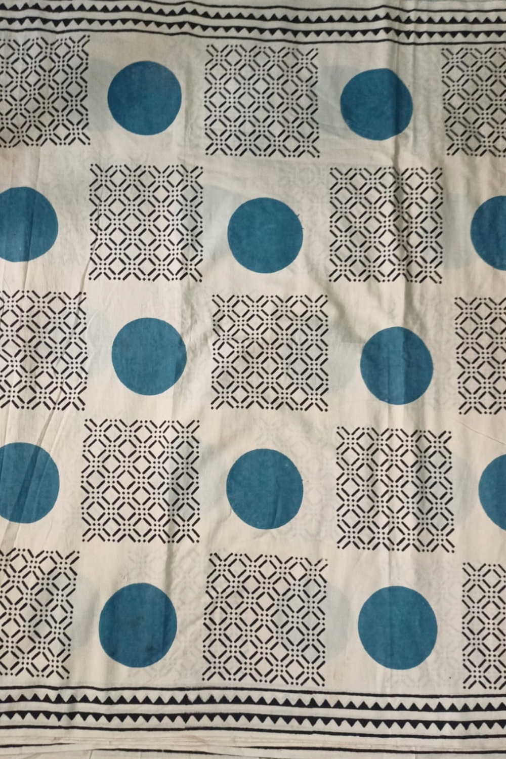 Block Printed Fabric - Matkatus 