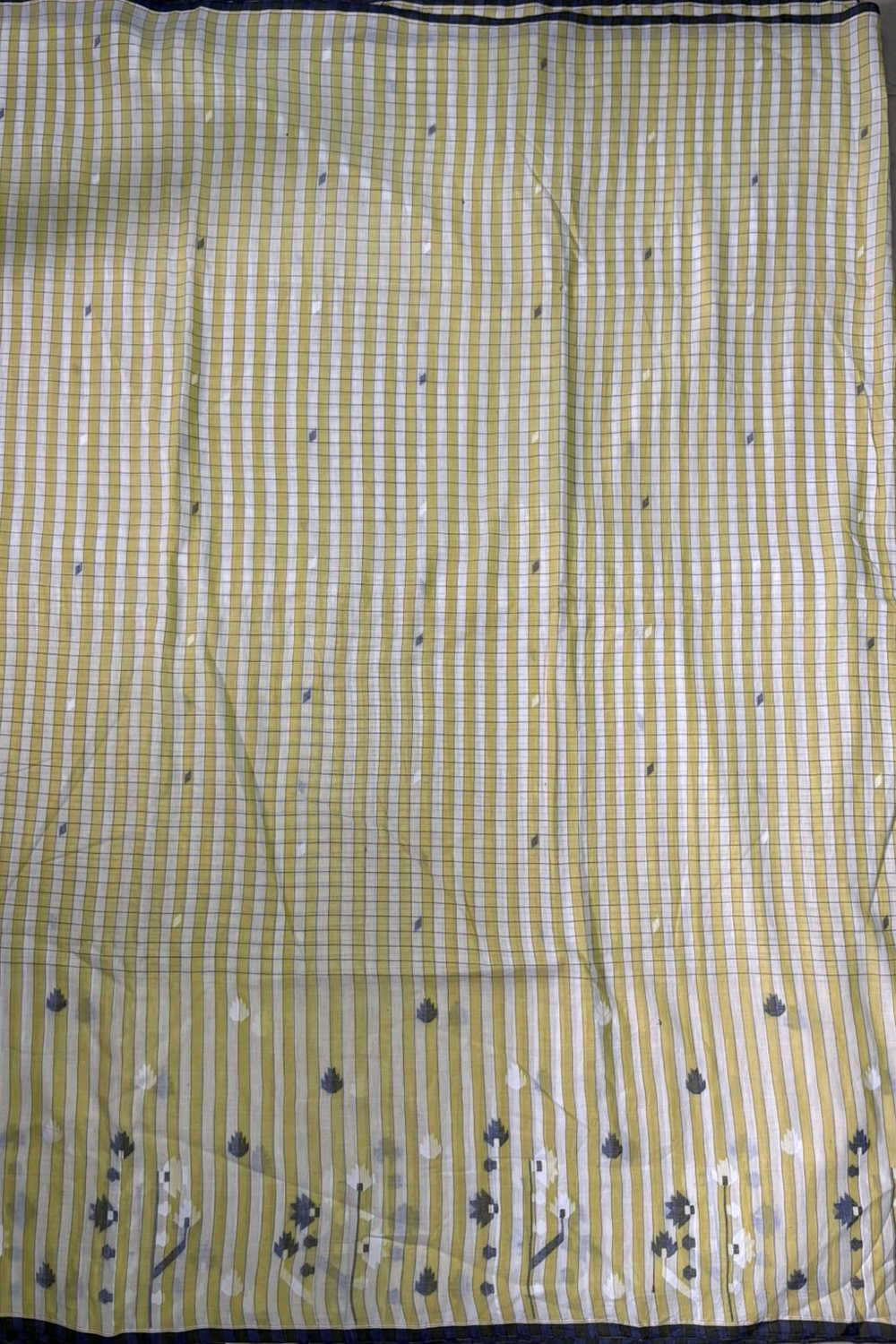 Jamdani Cotton Fabric - Matkatus 