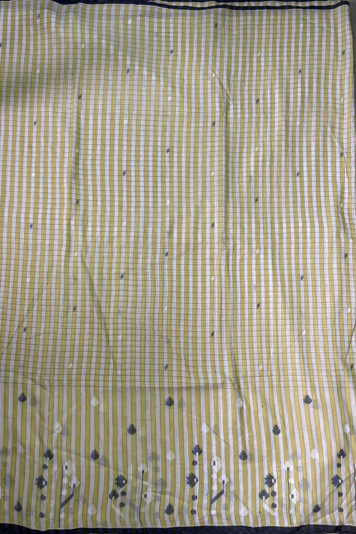 Jamdani Cotton Fabric - Matkatus 