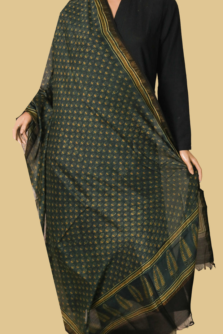 Ajrak Chnaderi Dupatta - Matkatus 