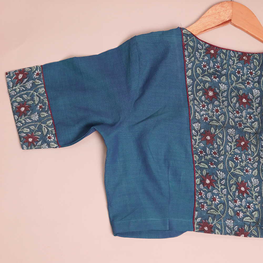 Shruti - Blouse Floral Blouse -32,34,36,38,40,42